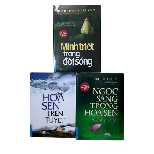 Combo 3 Sách: Minh Triết Trong Đời Sống + Ngọc Sáng Trong Hoa Sen + Hoa Sen Trên Tuyết