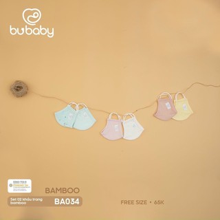 Set 2 khẩu trang kháng khuẩn Vĩnh viễn hãng BU cho các bé.