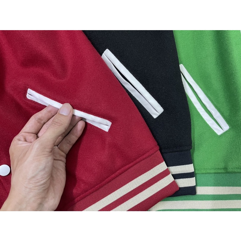 Áo Khoác Bomber Teddy Jacket YSL