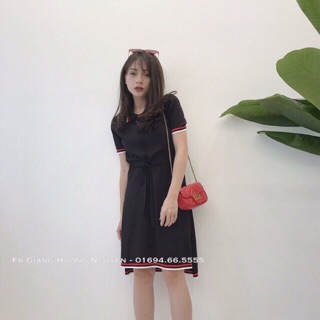 ĐẦM THUN VIỀN THỂ THAO(chất thun đẹp-hình thật sàn)