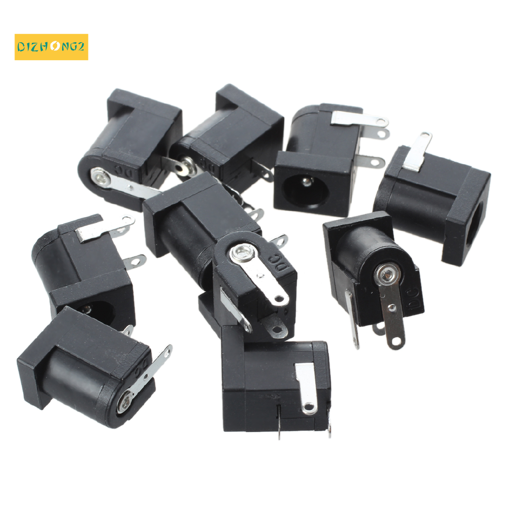 Bộ 10 Ổ Cắm Điện Dc 2.1mm