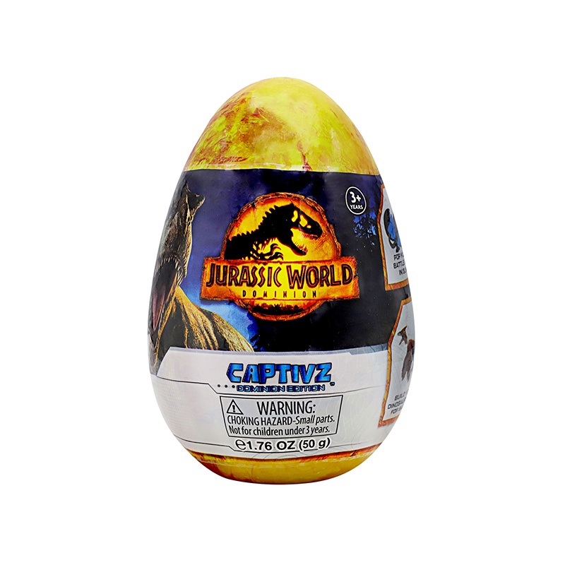 Đồ Chơi TOY MONSTER Trứng Slime Sưu Tập Khủng Long Jurassic World Dominion W1 TM-JW-DSE24