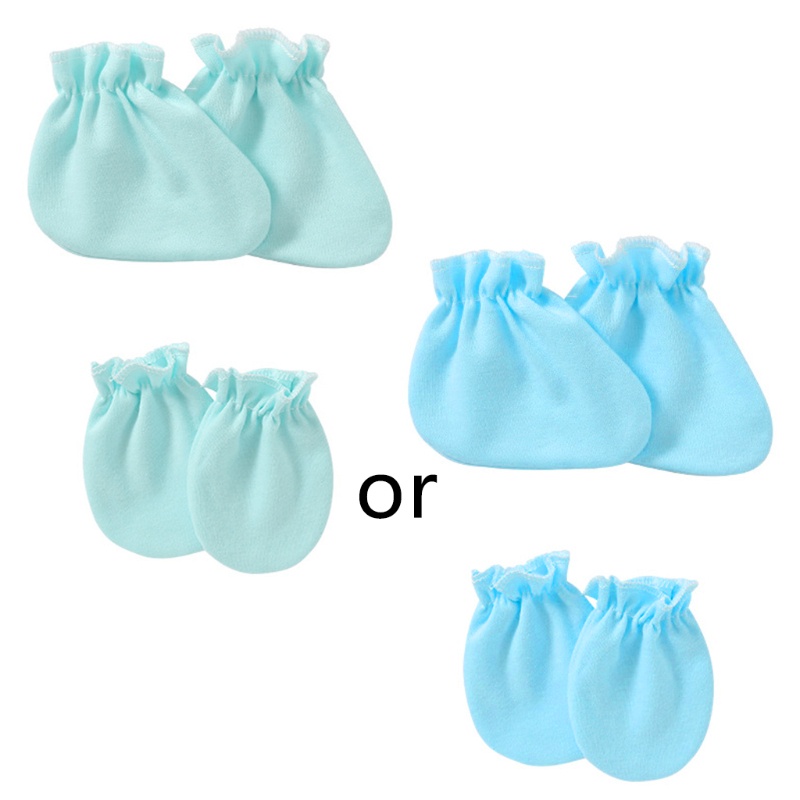 Vớ Cotton Mềm Mại Bảo Vệ Tay Chân Dành Cho Bé 0-12 Tháng Tuổi