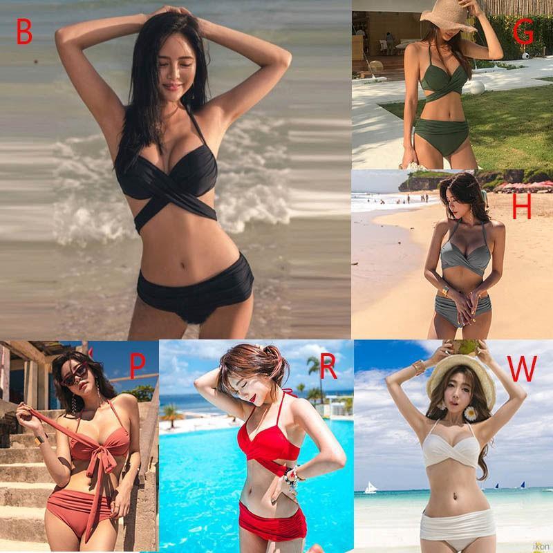 Bộ Bikini Hai Mảnh Hở Lưng Thắt Nơ Gợi Cảm Cho Nữ | BigBuy360 - bigbuy360.vn