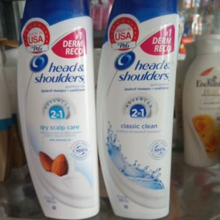 Dầu gội và xả 2in1 had mỹ 400ml