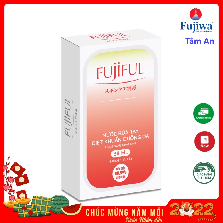 Xịt khuẩn tay dưỡng da Fujiful - công nghệ Nhật Bản