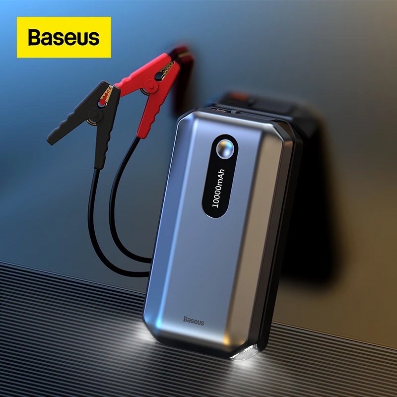 Bộ Kích Nguồn Baseus Super Energy Air Car Jump Starter ( 10000mAh, Peakcurrent 1000A)