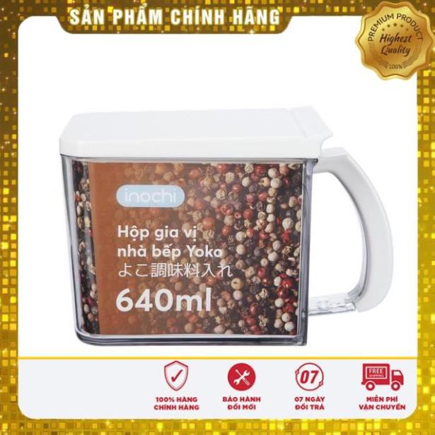 Hộp Đựng Gia Vị Nhà Bếp Cao Cấp Yoko Inochi Nhật Bản - Kháng Khuẩn - Nắp Kín