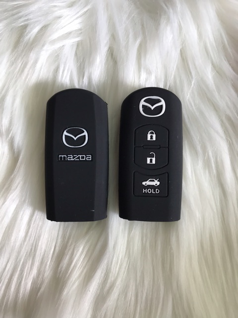 Bao silicon bảo vệ chìa khoá thông minh smart key MAZDA 3 phím