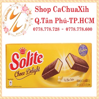 Bánh phủ socola vị bơ sữa Solite hộp 120g