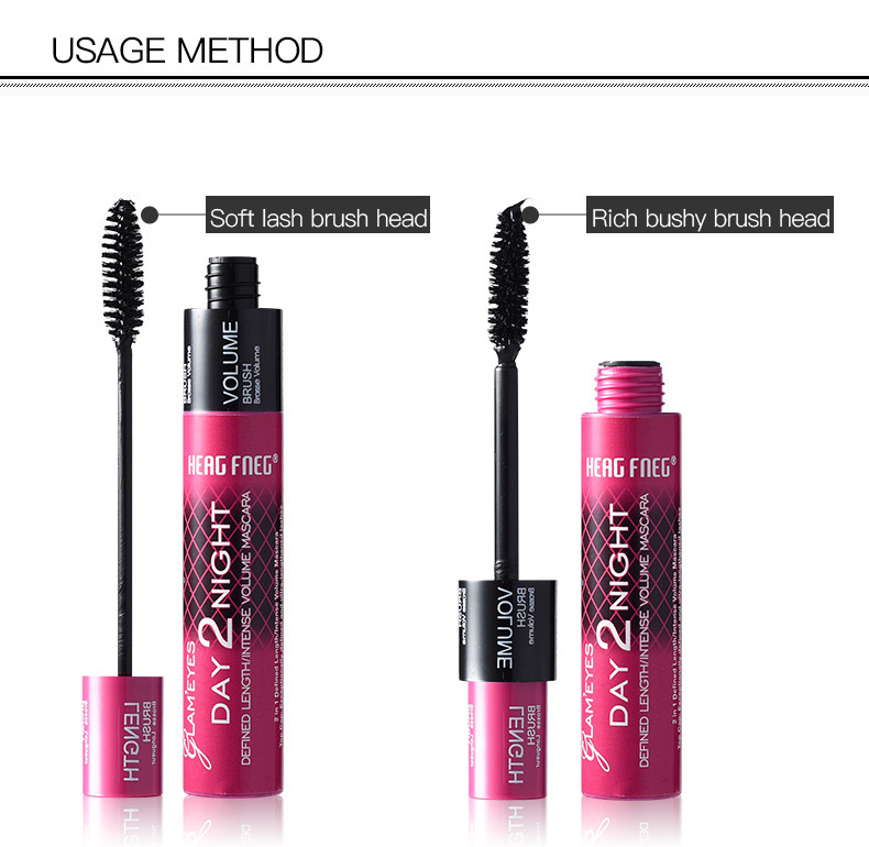 (Hàng Mới Về) Mascara Sợi 4d 2 Trong 1 Kháng Nước Lâu Trôi Chuốt Mi Cong Vút Và Dày Hơn | BigBuy360 - bigbuy360.vn