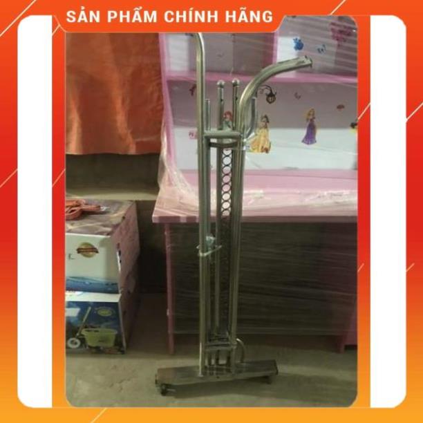 ⚡  Giàn phơi quần áo kép inox, giá phơi quần áo ĐƠN - KÉP inox 201