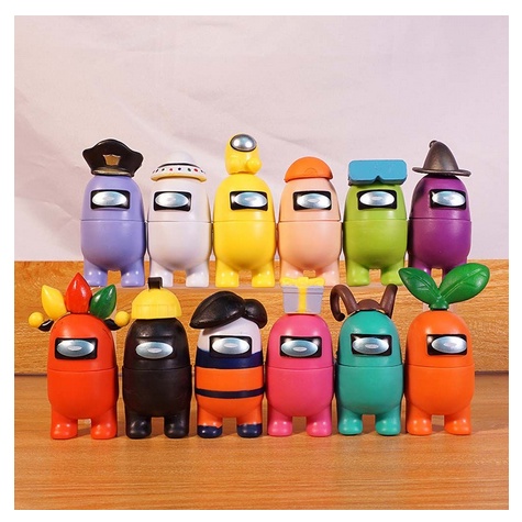 Đồ chơi mô hình nhựa 12 nhân vật Among Us