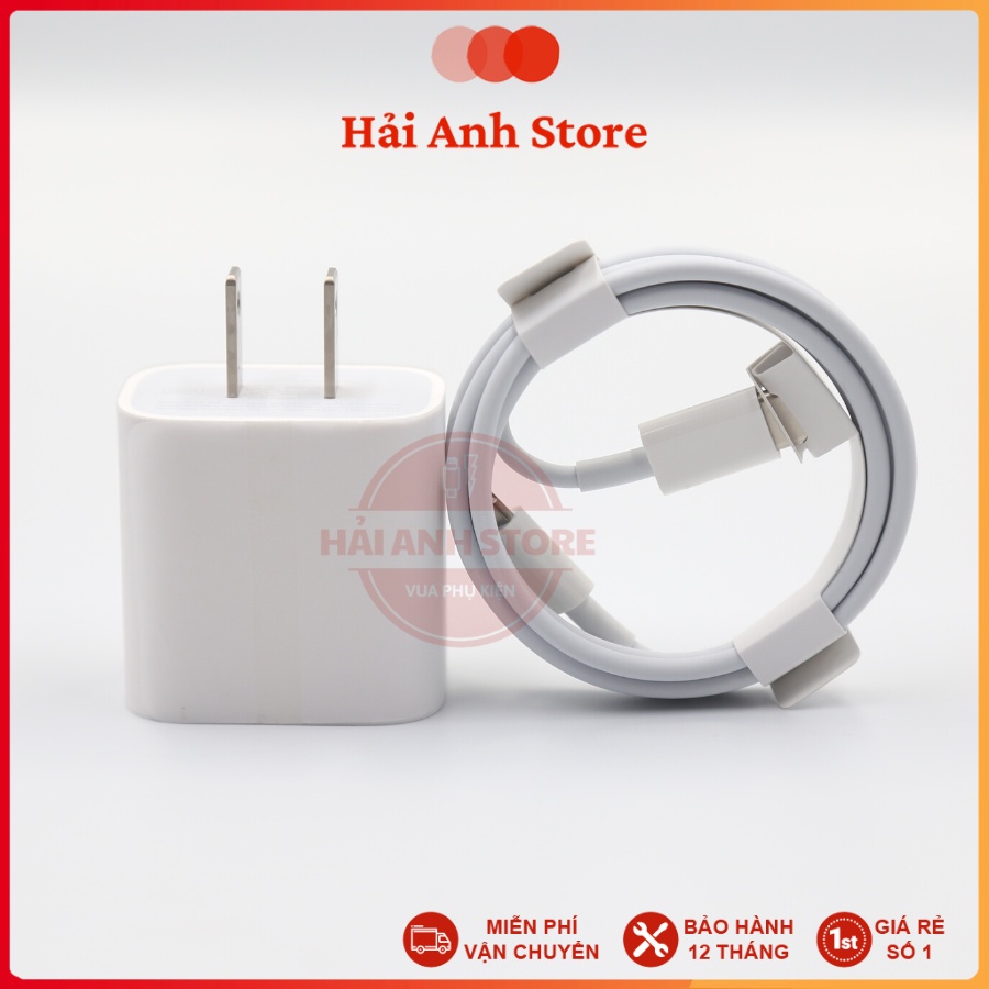 Sạc IP, Sạc Nhanh IP 20W Chân Dẹt - Sử Dụng Từ X~13