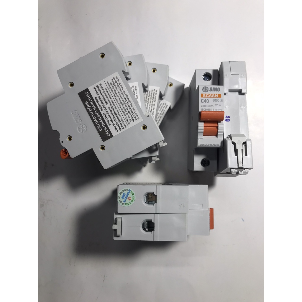 Át 1 cực 10,16,20,25,32,40,50,63A SC68N 6KA Sino