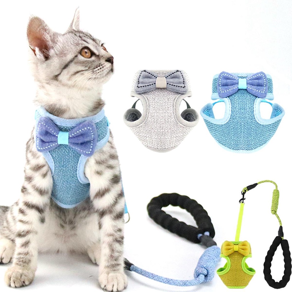 Vòng Cổ Nơ Lưới Xinh Xắn Cho Thú Cưng