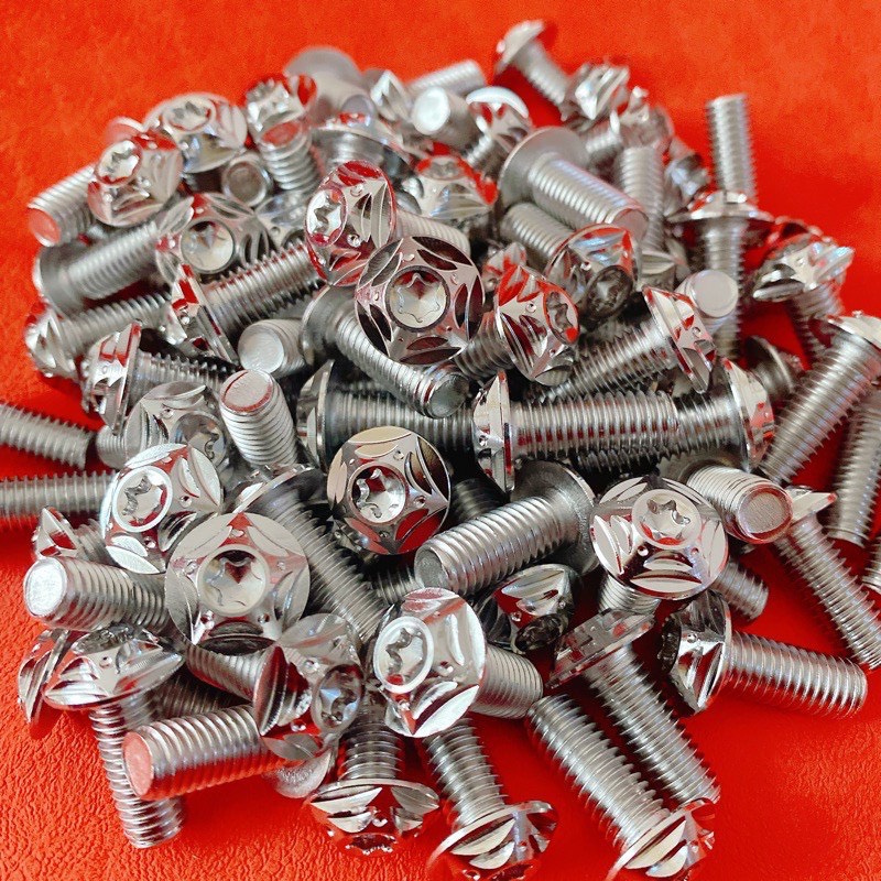 Ốc Đĩa Salaya 8ly25 Ngôi inox 304 siêu sáng