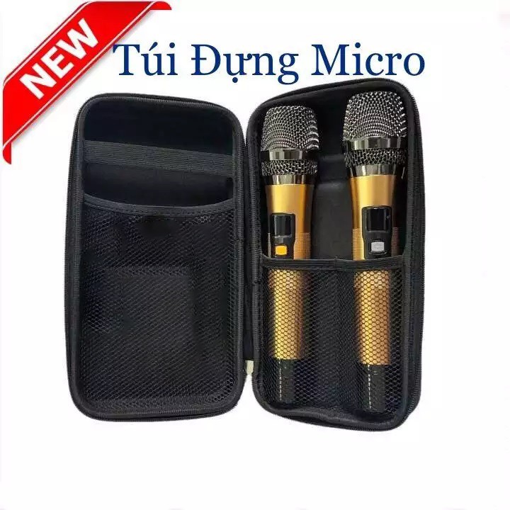 TÚI ĐỰNG MICRO KHÔNG DÂY DÀNH CHO LOA KÉO VÀ KARAOKE GIA ĐÌNH