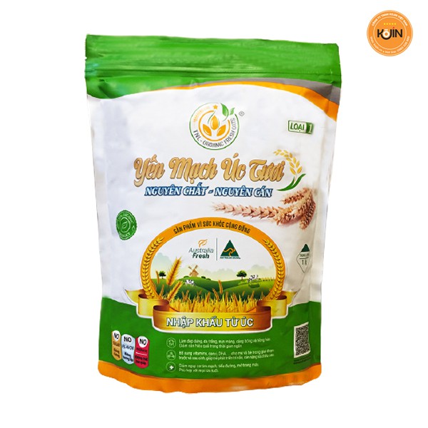 Yến Mạch Úc Tươi Nguyên Chất Nguyên Cán 1Kg Date Mới Nhất