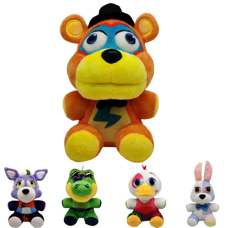 Đồ chơi nhồi bông thiết kế nhân vật hoạt hình Five Nights At Freddy's Security Breach