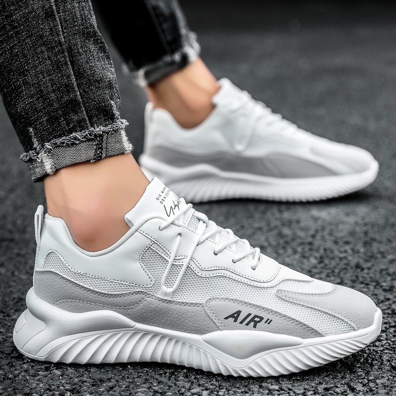 Giày thể thao nam 2021, giày sneaker nam M8 tăng chiều cao phong cách Hàn Quốc cực cool Renti