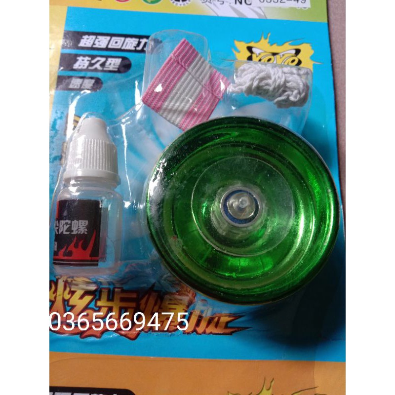 set 2 yoyo bằng sắt có tặng dây &dầu