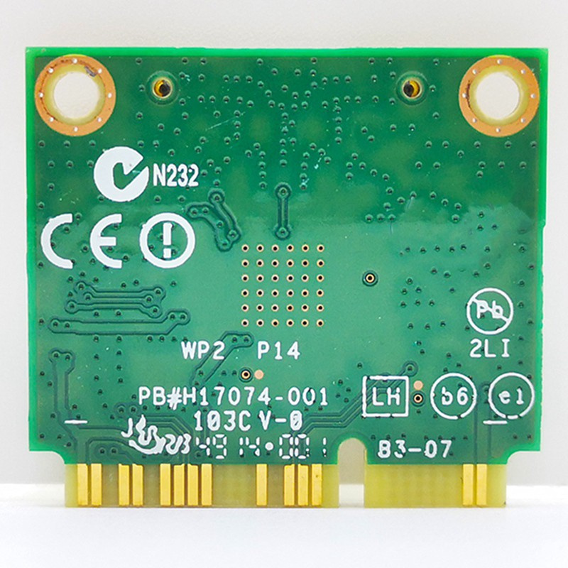 Card Wifi Không Dây Mini Pcie Ac 7260 Pci Express 802.11ac 2x2 Wi-Fi 7260hmw Bluetooth 4.0