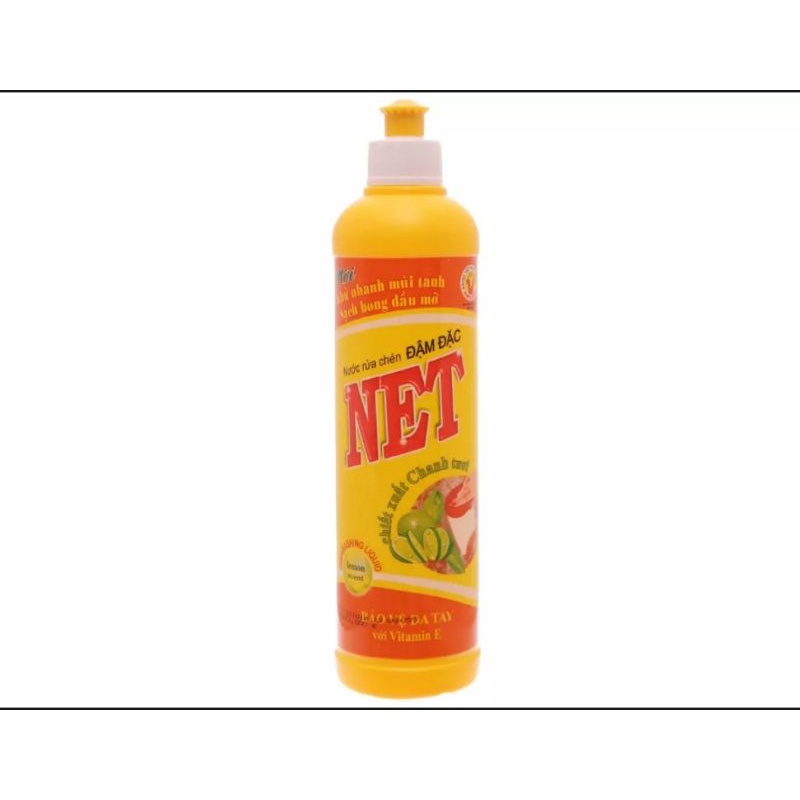 Nước rửa chén Net 4kg kèm quà tặng chai 250ml