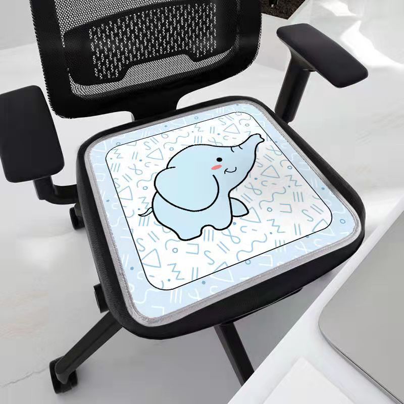Đệm Lót Ghế Ngồi Văn Phòng Bằng Lụa Lạnh Kích Thước 45 * 45CM Chất Lượng Cao