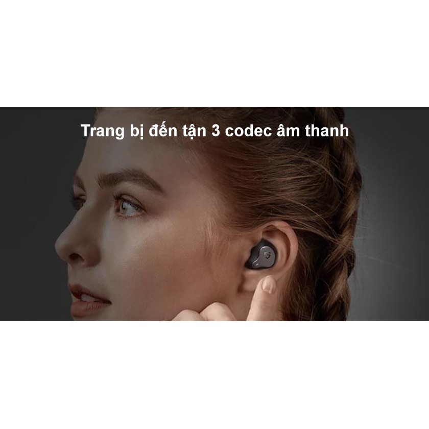 Tai Nghe True Wirless Soundpeats H1, 2 Driver, Chính Hãng, New 100%, Aptx Adaptive, Pi