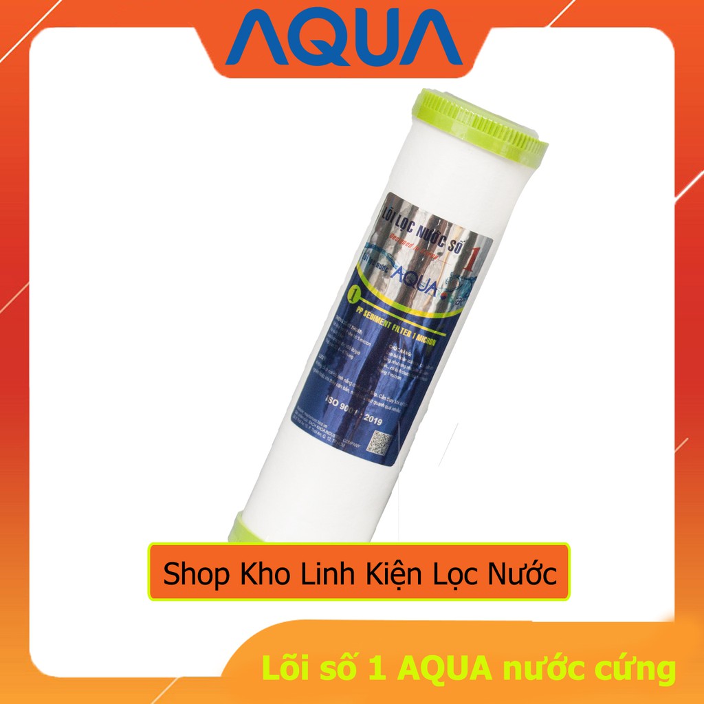 Bộ 3 Lõi Lọc Nước AQUA Chính Hãng Giành Cho Nước Giếng, Nước Phèn, TDS Cao