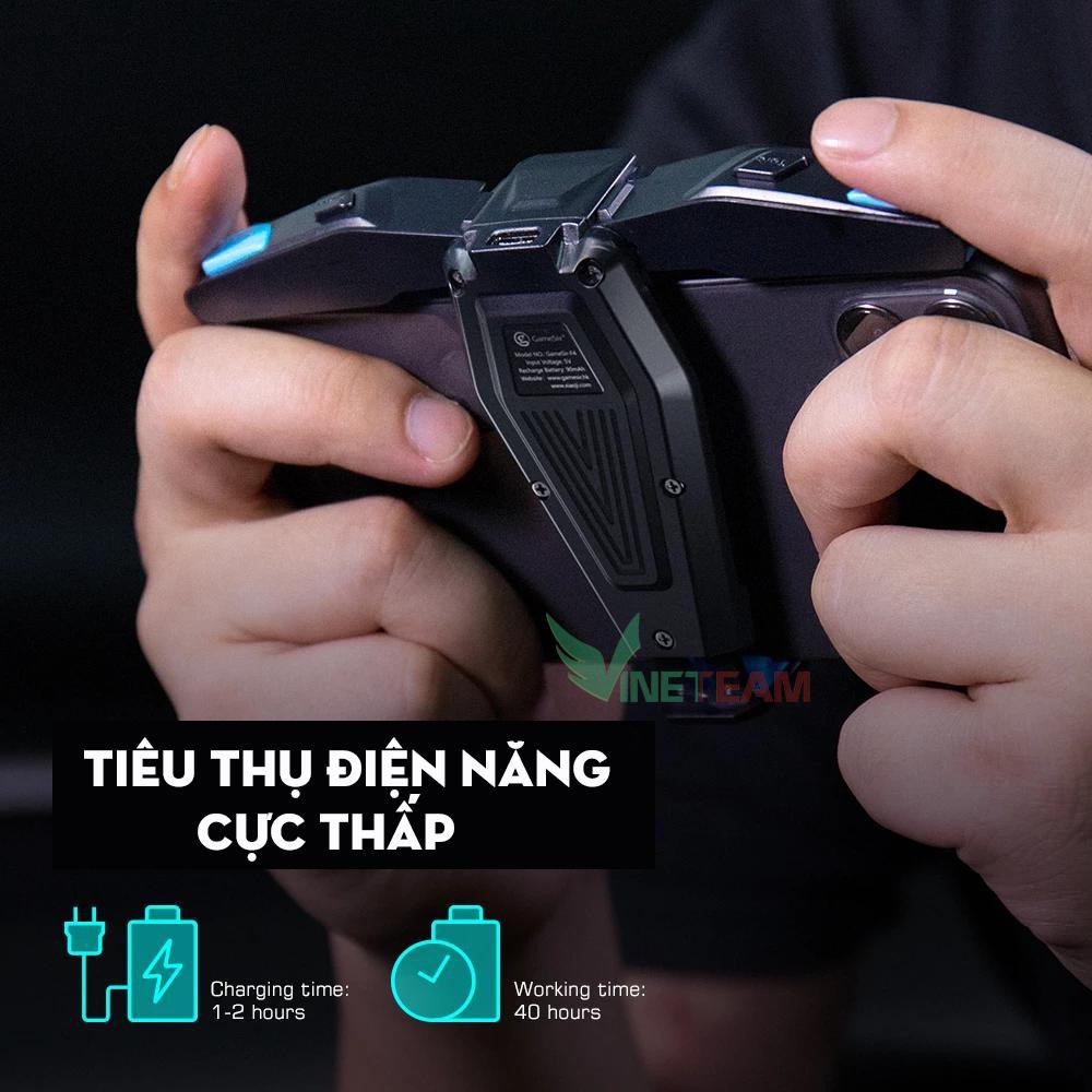 Nút bấm cơ GameSir F4 Falcon tự động autotap cực khủng, chơi game PUBG, Call of Duty, ROS, Free Fire -dc4015