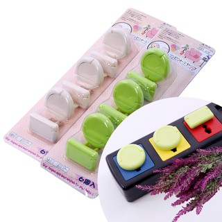 Vỉ 6 bịt ổ điện có móc cầm
