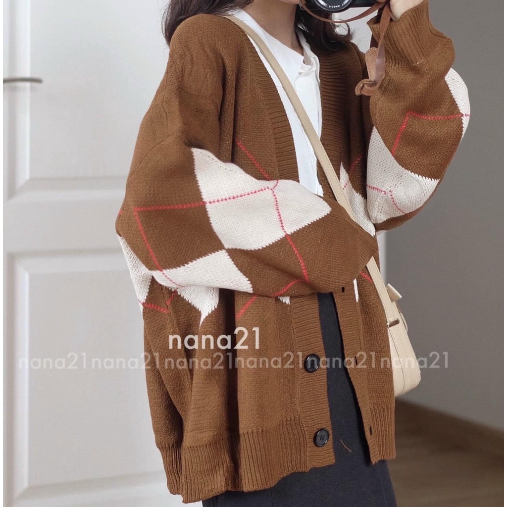 [HÀNG QC, SẴN] ÁO KHOÁC LEN CARDIGAN NÚT GÀI, CHẤT DÀY DẶN, MỀM, ẢNH THẬT | BigBuy360 - bigbuy360.vn