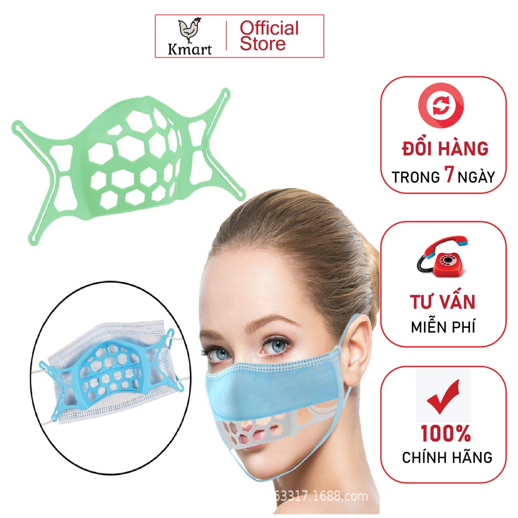 Miếng đệm dụng cụ hỗ trợ đeo khẩu trang Chống Thấm Nước, Trang điểm, Thoáng Khí Tiện Dụng-TT683