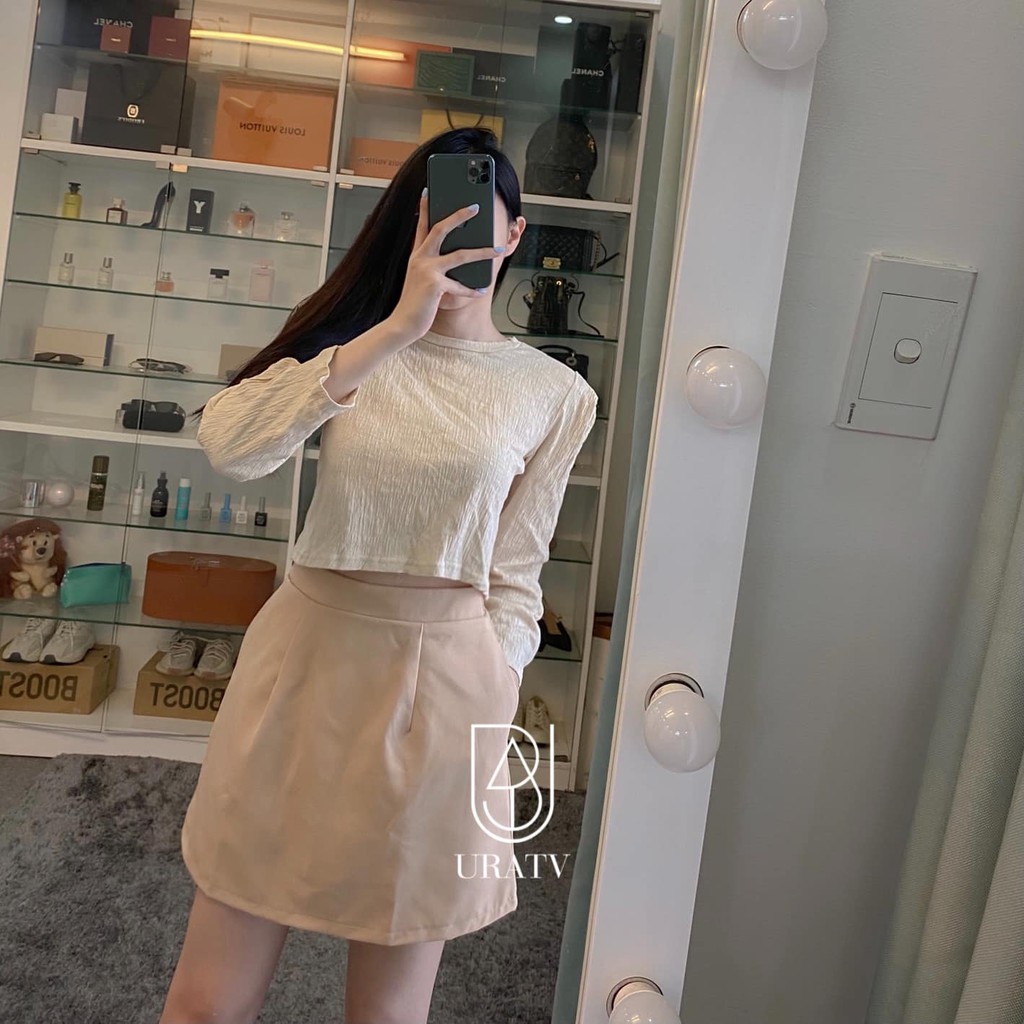 [FREESHIP - ẢNH THẬT] Váy quần vải chữ A F21