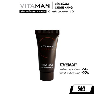 HB GIFT Kem Cạo Râu Dành Cho Nam Vitaman Grooming Shave Crème 5ml thumbnail