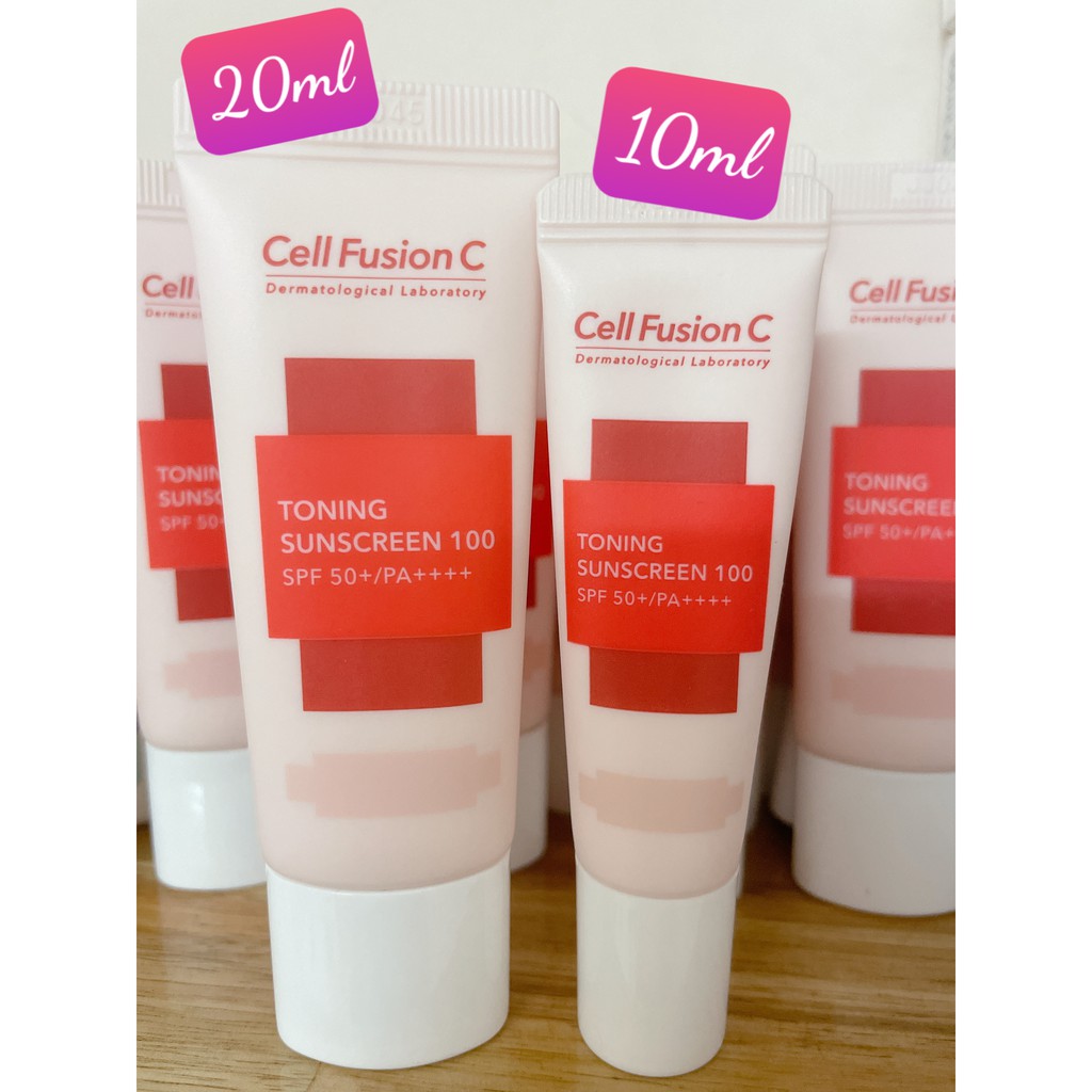 Kem Chống Nắng Cell Fusion C SPF50+ PA+++ 10ml mẫu mới nhất