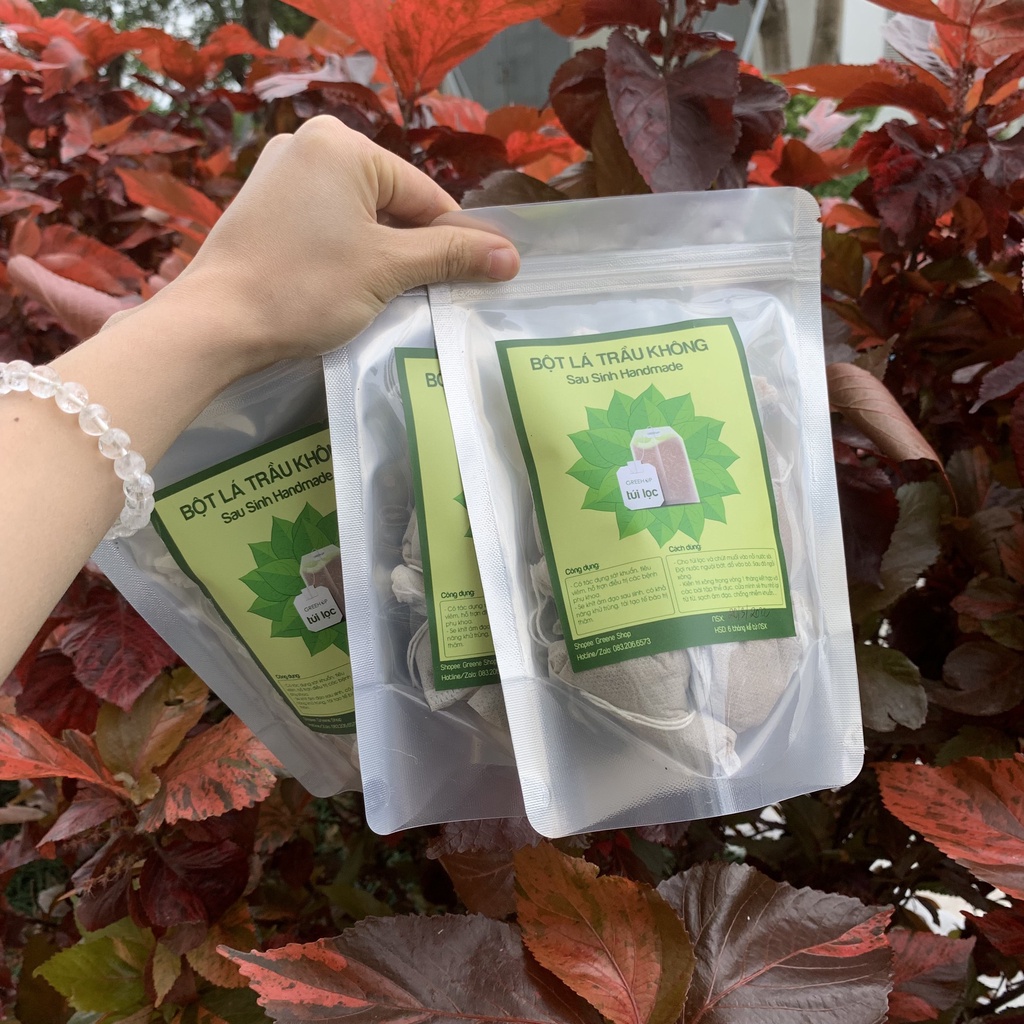 Combo Bột lá trầu không nguyên chất 100%