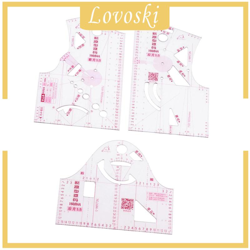 Thước Đo May Quần Áo Trong Suốt Tỉ Lệ 1: 5