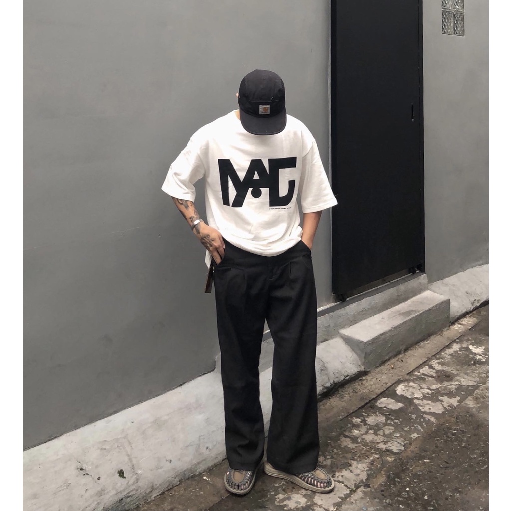 MAHU - ÁO PHÔNG / ÁO THUN OVERSIZE TAY NGẮN IN LOGO MAHU CHÍNH HÃNG