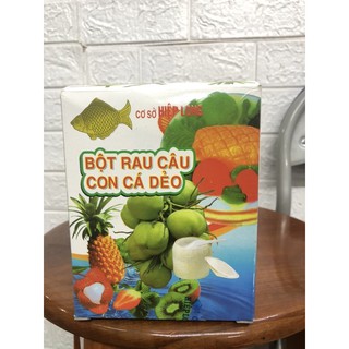 1 hộp Bột rau câu con cá dẻo
