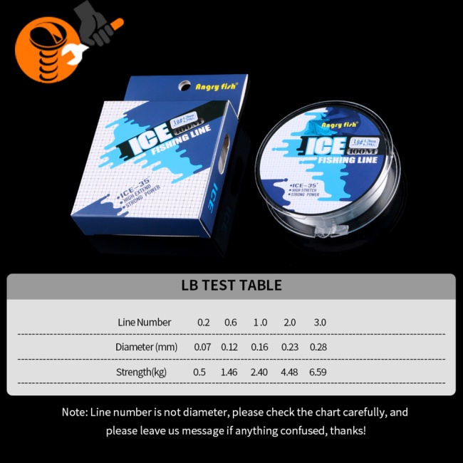 Dây Cước Nylon Câu Cá Tuyết Siêu Bền Dài 100M
