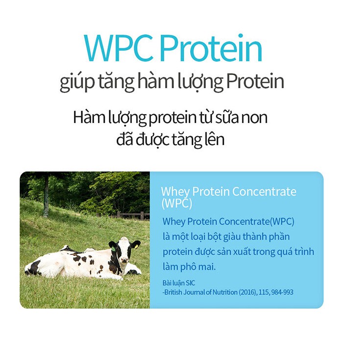 Bột Sữa Non Hà Lan Cao Cấp Rawel Colostrum Protein Powder A+ 280g GomiMall
