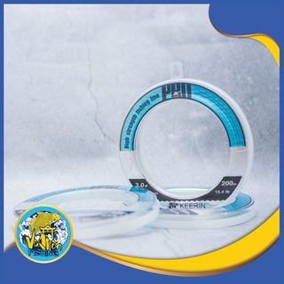 Dây cước câu cá size to chuyên săn hàng, câu cá lớn pro kerrin trắng 200m - vũ môn fishing
