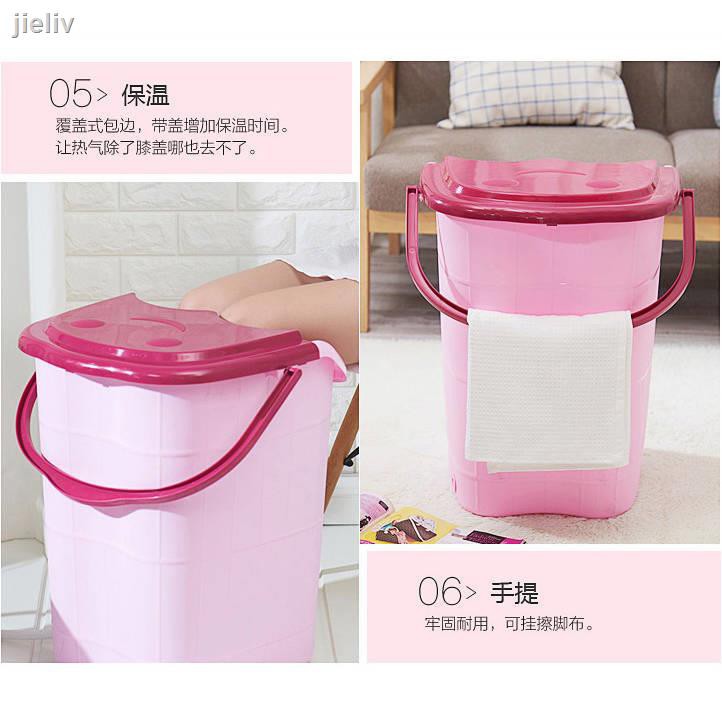 Thùng Nhựa Ngâm Chân Có Nắp Đậy Tiện Dụng | BigBuy360 - bigbuy360.vn