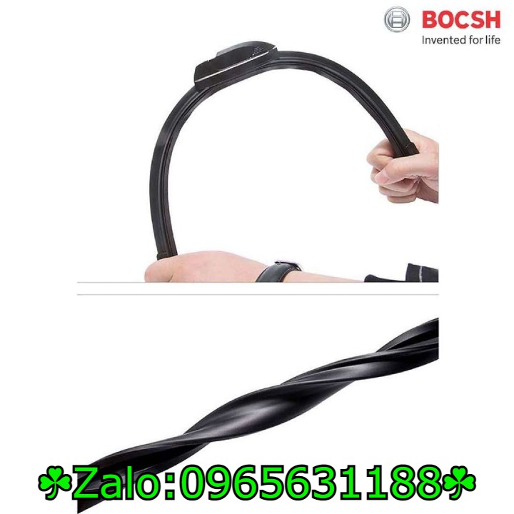 Gạt mưa Ô Tô  Bosch Không xương ( mềm ) vỏ xanh dương