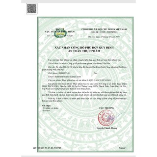 Liquid Calcium NANO - BỔ SUNG CANXI, chống còi xương, loãng sươnghộp 100 viên