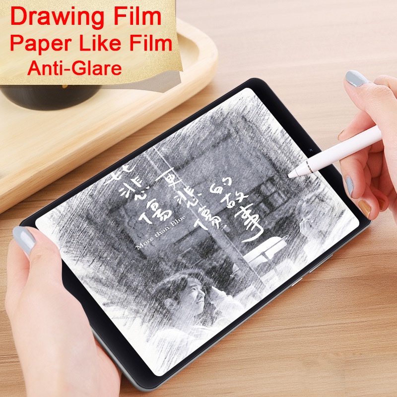 Kính cường lực PET nhám bảo vệ màn hình mỏng như giấy chốg chói cho Samsung Tab S7 PLUS FE S8 S9 PLUS ULTRA
