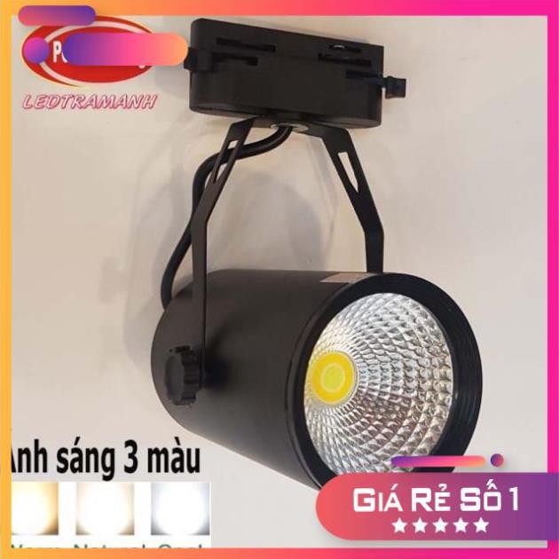 [BÁN LẺ GIÁ SỈ] Đèn rọi trang trí shop đổi 3 màu ánh sáng giá rẻ nhất